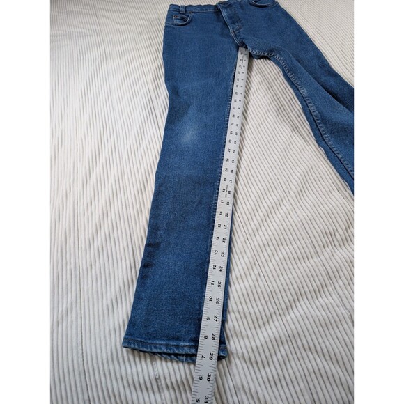 Vintage Levi’s Boys 14 Blue Denim Black Tab Straight Leg Retro Jeans - Picture 11 of 12